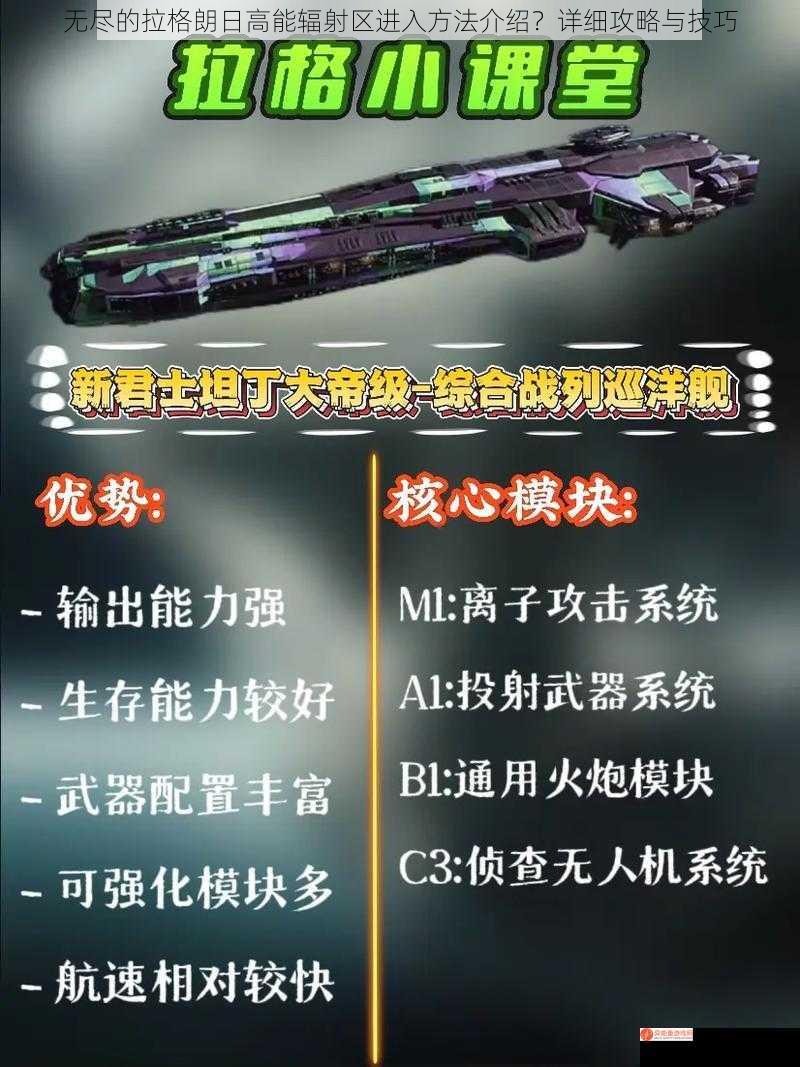 无尽的拉格朗日高能辐射区进入方法介绍？详细攻略与技巧