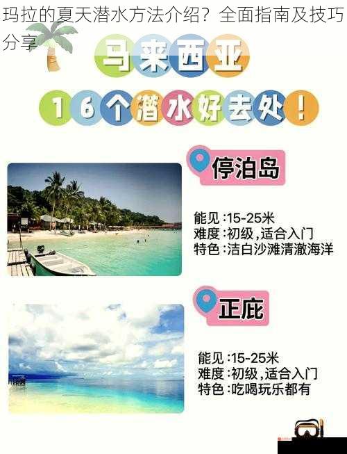 玛拉的夏天潜水方法介绍？全面指南及技巧分享