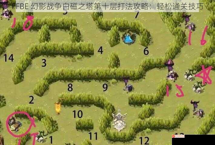 FFBE 幻影战争白磁之塔第十层打法攻略：轻松通关技巧