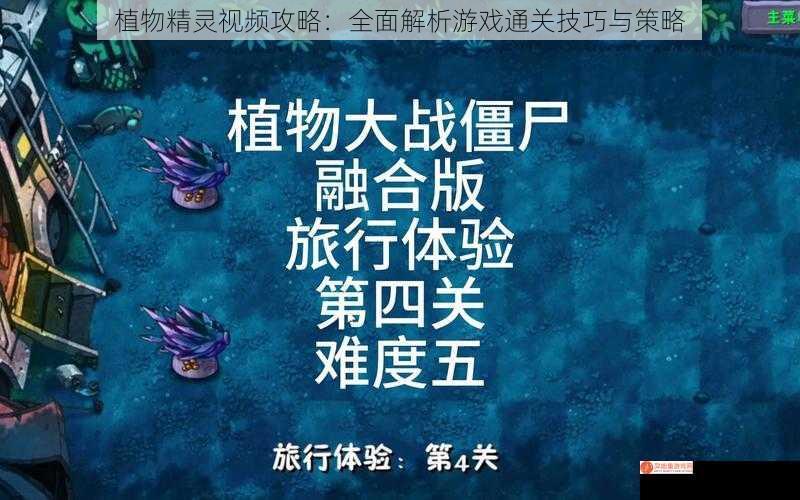 植物精灵视频攻略：全面解析游戏通关技巧与策略