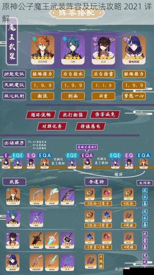 原神公子魔王武装阵容及玩法攻略 2021 详解