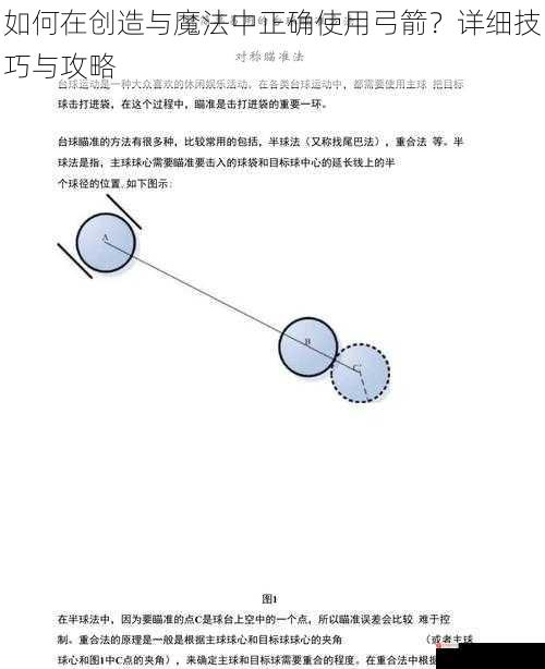 如何在创造与魔法中正确使用弓箭？详细技巧与攻略