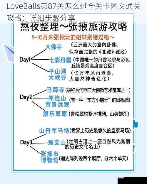 LoveBalls第87关怎么过全关卡图文通关攻略：详细步骤分享