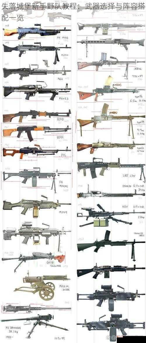 失落城堡新手野队教程：武器选择与阵容搭配一览