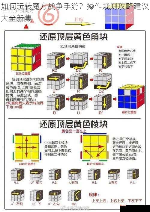 如何玩转魔方战争手游？操作规则攻略建议大全新集