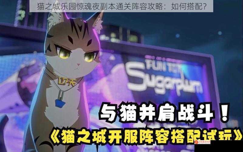 猫之城乐园惊魂夜副本通关阵容攻略：如何搭配？