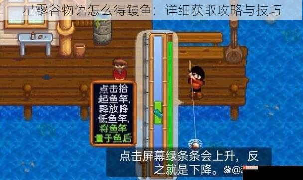 星露谷物语怎么得鳗鱼：详细获取攻略与技巧