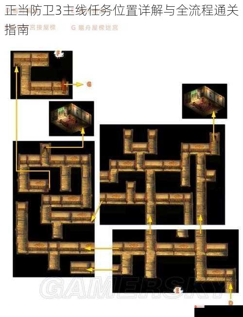 正当防卫3主线任务位置详解与全流程通关指南