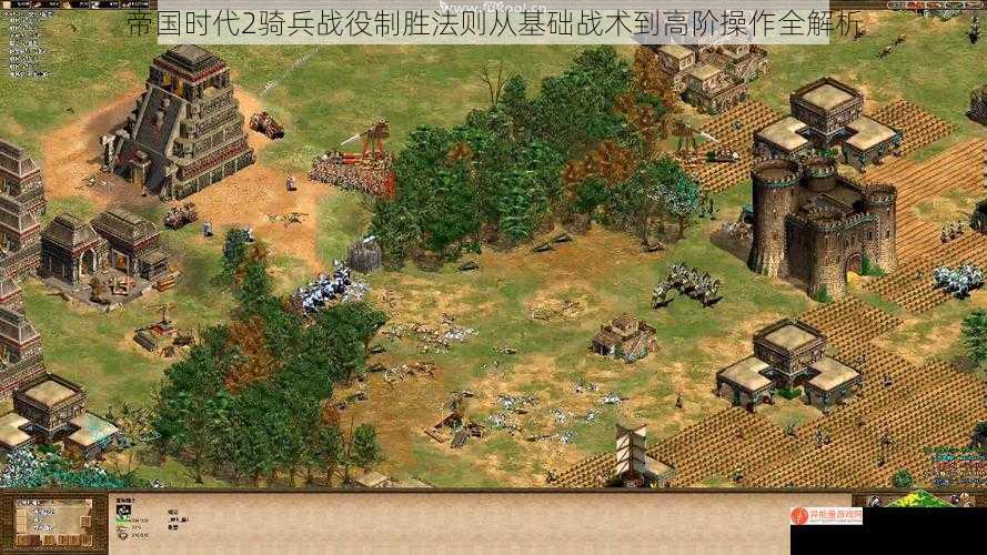 帝国时代2骑兵战役制胜法则从基础战术到高阶操作全解析